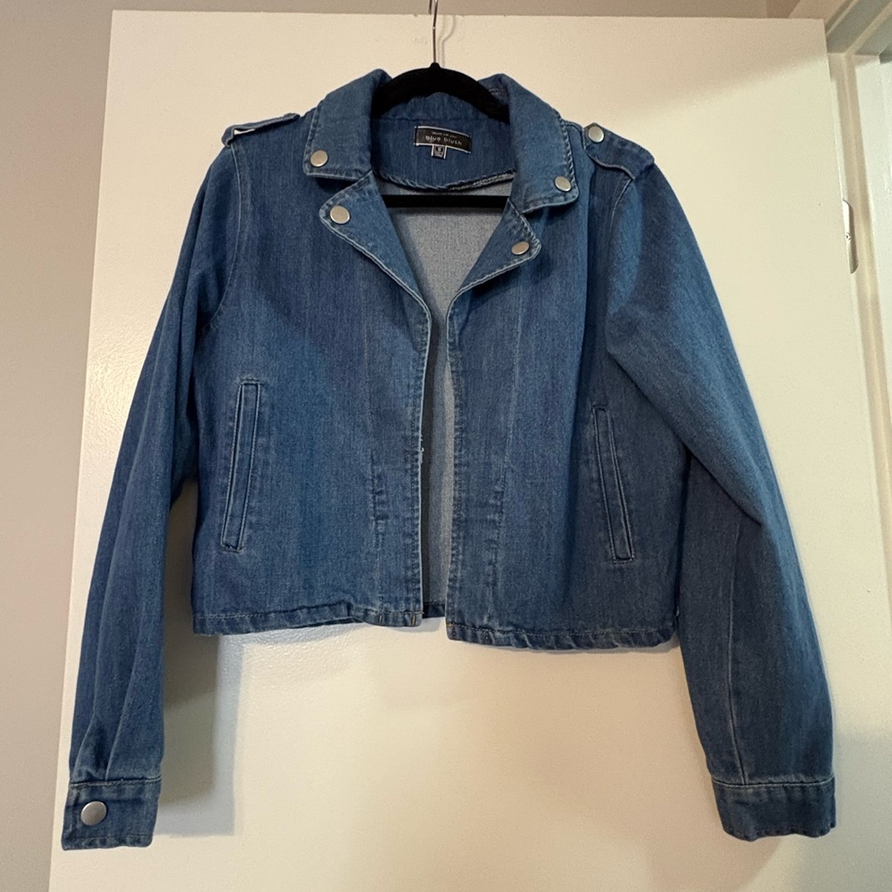Blue Blush Classic Blue Jean Jacket